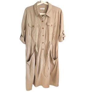 Calvin Klein Linen Dress